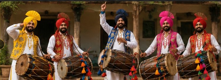 Punjabi Jago and dhol group